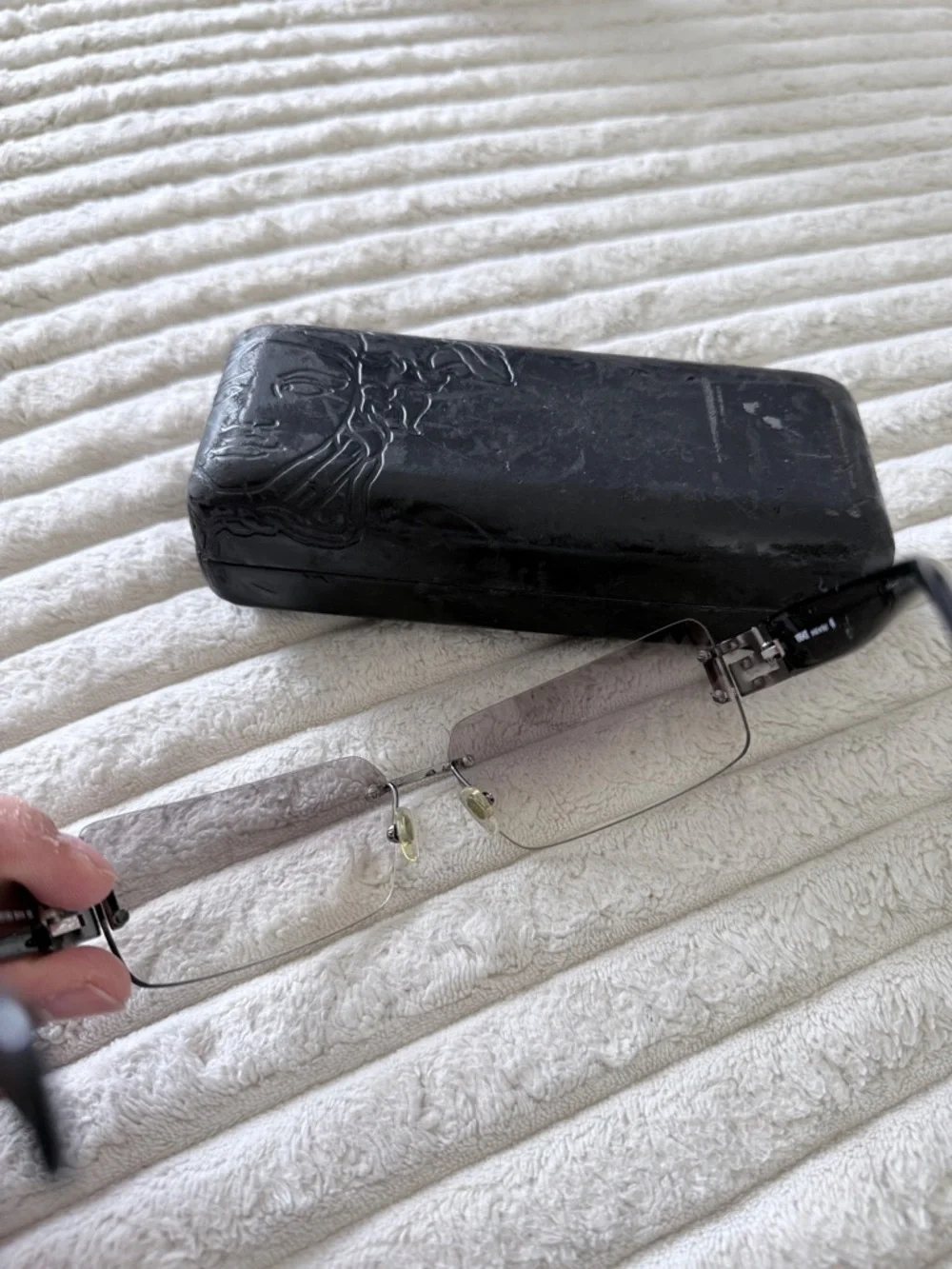 Versace Rimless Sunglasses - Picture 5 of 6